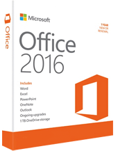 Microsoft Office 2016 Professional box