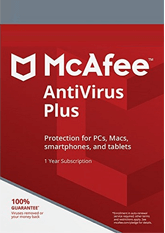 mcafee antivirus plus